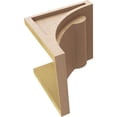 thumbnail image 6 of 10"W x 10"D x 10"H Wide Viola Rough Cedar Woodgrain TimberThane Corbel, Primed Tan, 6 of 6