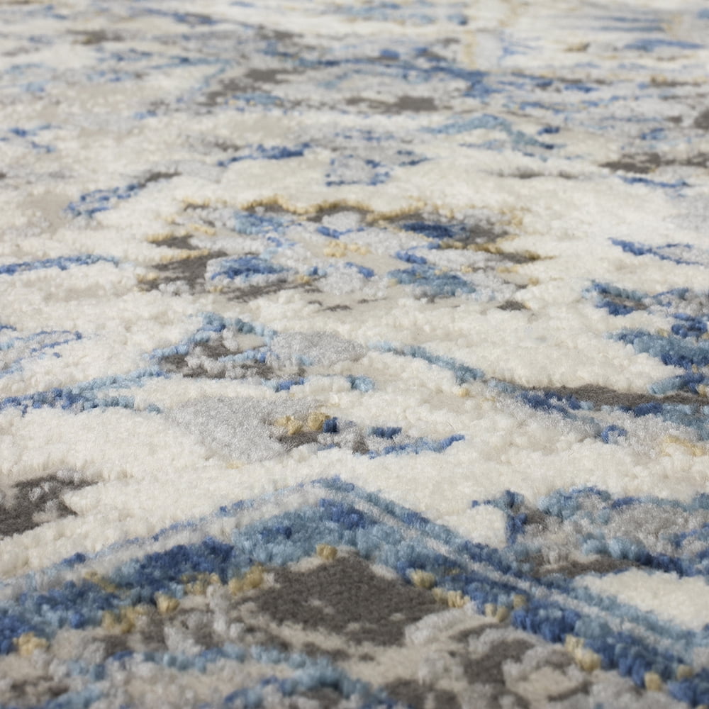 Mohawk Home Priam Indoor Woven Area Rug, Blue, 5'3" x 8