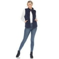 thumbnail image 4 of White Mark Women's Zip Up Sherpa Vest, 4 of 6