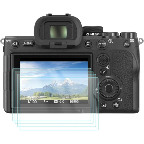 SmallRig Screen Protector for Sony Alpha 7CR / Alpha 7C II/Alpha 6700 / ZV-E1 / Alpha 7 IV, 0.4mm Ultra-Thin Tempered Glass (2-Pack) - 3750B