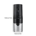 thumbnail image 3 of Yatlte Portable Electric Burr Coffee Grinder, Rechargeable Coffee Bean Grinder with Conical Ceramic Burr, for Travel, Camping, Office, Espresso, etc, 3 of 6