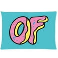 thumbnail image 1 of QIFEIHA Odd Future Pillowcase Cushion Cover Two Sides Printing Size 20x30 inch, 1 of 2