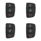 thumbnail image 1 of Reemplazo La Almohadilla Carcasa Llave Remota Del Coche Con Tapa 3 Botones para (tipo 2), 1 of 6