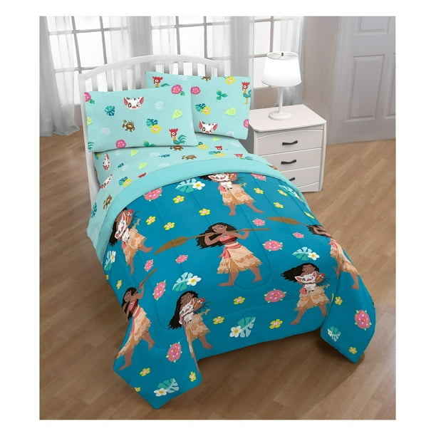 3pc Twin Disney Moana Wayfarer Bed Comforter Set With Fitted Sheet Com 3pc Twin Disney Moana Wayfarer Bed, Moana Queen Size Bed Sheets