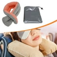 thumbnail image 6 of Travel Sleeping Pillow Neck Head Support Ergonomic U Shape Spandex Material for Plane Car Home Recliner, 6 of 9