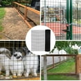 thumbnail image 4 of Hardware Cloth, 36" x 50'' Galvanized Steel Vinyl Coated 19 Gauge 1/4 inch Black Welded Wire Fence Supports Poultry-Netting Cage-Home Improvement and Chicken Coop, 4 of 7