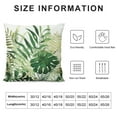 thumbnail image 5 of COMIO  Green Tropical Palm Leaves Throw Pillow Covers Tropical Leaves Decoration Leaves Throw Pillow Covers for Sofa Couch Home Decoration, 5 of 5