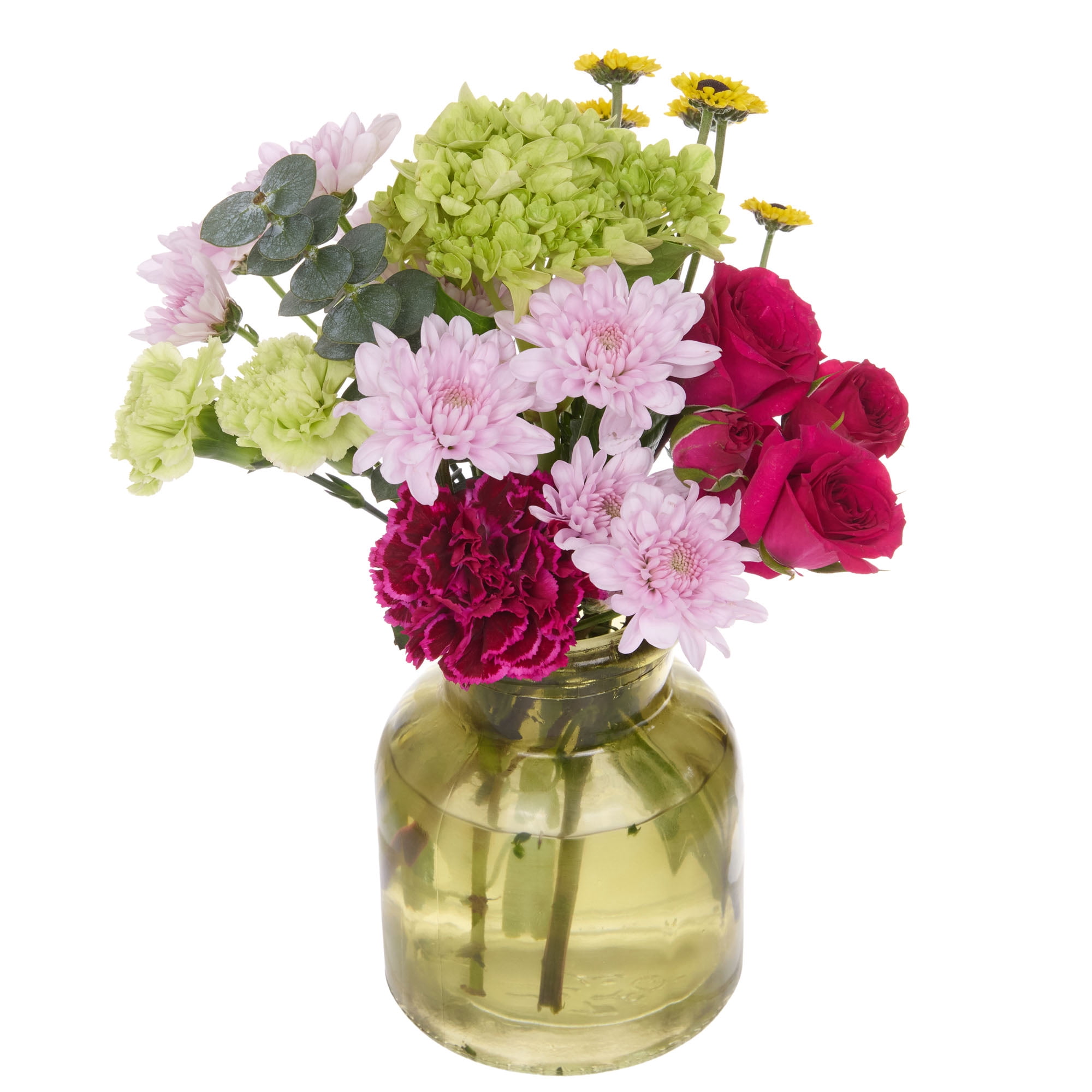 Mixed Flower Bouquet Small with Vase