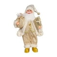 thumbnail image 4 of Adorno navideño de Papá Noel, regalo de año Nuevo, decoración suave para niños y adultos, accesorios para muñecas para la decoración de la oficina y oro, 4 of 8