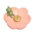 thumbnail image 3 of AMLESO Creative Flower Incense Holder Handmade Incense Tray Cartoon Censer Cute Incense Frog, 3 of 8
