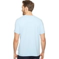 thumbnail image 3 of Camiseta Nautica para hombre, manga corta, lisa, entallada, cuello en V, azul, 3 of 3