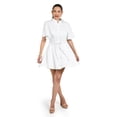thumbnail image 1 of Vestido de manga amplia Roman Fashion /Juvenil, 125890 (Blanco) blanco M, 1 of 6