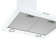 thumbnail image 3 of Ancona Hotte de Cuisine Murale Convertible Pyramide 24 Po. en Blanc, 3 of 6