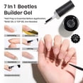 thumbnail image 3 of Esmalte en gel Builder para uñas Beetles, 15 ml, transparente, 7 en 1, 3 of 6