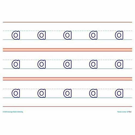 School Specialty Advantage Raised-Line Practice Paper, Printing Uppercase