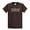 Brown, variant on Funny Short Sleeve T-shirt Hard Work Never Killed Anyone-Navy-XL