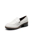 thumbnail image 1 of Mocasines DREAM PAIRS Cómodos con Plataforma y Tacón Grueso Blanco, 1 of 7