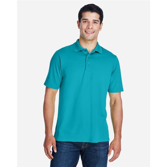 CORE365 88181 Men's Origin Performance Piqué Polo-CLEAR TEAL-XL
