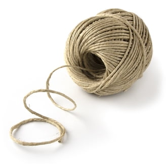 4-Ply Natural Jute Twine 10lb Ball - 3700+ Feet, All-Purpose Twine For Crafts, Gardening, Packaging
