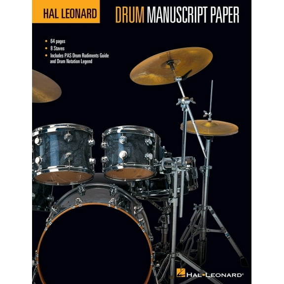 Hal Leonard Drum Manuscript Paper, (Paperback)