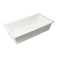 thumbnail image 6 of ALFI Brand AB3418SBUM-W 33 in. Granite Composite Workstation Step Rim Single Bowl Undermount Sink with Accessories - White, 6 of 7