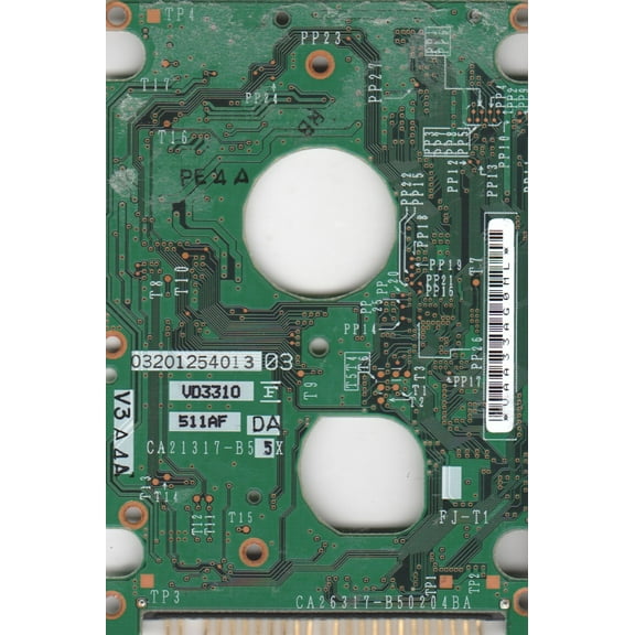MHS2040AT, PN CA06272-B66400C4, Fujitsu 40GB IDE 2.5 PCB