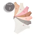 thumbnail image 2 of Pack 7 Bikinis Panty Algodon,semanaro Ilusion Mod. 71378, 2 of 8