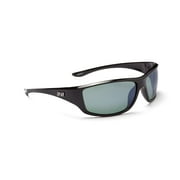 Optic Nerve Redcloud Sunglasses, Shiny Black, Polarized Grey -