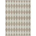 thumbnail image 2 of Addison Rugs Chantille Indoor/Outdoor Transitional Diamonds Taupe Washable Rectangle Rug, 2'6" x 3'10", 2 of 6