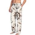 thumbnail image 2 of Fotbe Anchor with Rope Men's Pajama Pants,Sleepwear Pants,Pj Bottoms Drawstring And Pockets-XX-Large, 2 of 9