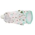 thumbnail image 4 of Sudadera con capucha para perro con estampado de árbol de Navidad verde sobre blanco, suave y cálida para perros y gatos pequeños y medianos (talla L), 4 of 14