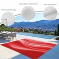thumbnail image 3 of Red Striped Outdoor Rug 5x8 Ft - Reversible Patio Rug Outdoor Camping Rugs, Modern Abstract Art Wave Moire Gradient Washable Indoor Outdoor Area Rugs, Non-Slip Outdoor Carpet Runner for Deck/Porch, 3 of 8