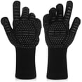 thumbnail image 1 of Guantes para horno, guantes para barbacoa que resisten el calor hasta 1472 °F, guantes de silicona antideslizantes para horno, guantes de cocina resistentes al calor para barbacoa WD.WDQZL Hogar, 1 of 7