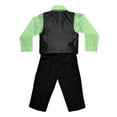 thumbnail image 4 of Avery Hill Boys 4 Piece Pinstripe Vest Set (Toddler, Little Boys, Big Boys), 4 of 4