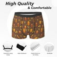 thumbnail image 2 of Men's Boxer Briefs, Funny Carrot Soft Comfy Mens Underwear Boxer Briefs Breathable With Widen Waist, 2 of 7