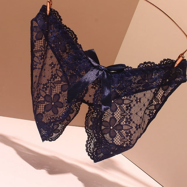 Womens Underwear - Lace Low Rise Panties with Delicate Triangle Design for Everyday Comfort and Style