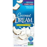 (2 pack) (2 pack) Coconut Dream Enriched Original Unsweetened Coconut Milk, 32 fl oz
