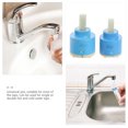thumbnail image 4 of 2pcs Ceramic Disc Cartridge Replacement Mixer Hot Cold Tap Inner Faucet Valves, 4 of 7