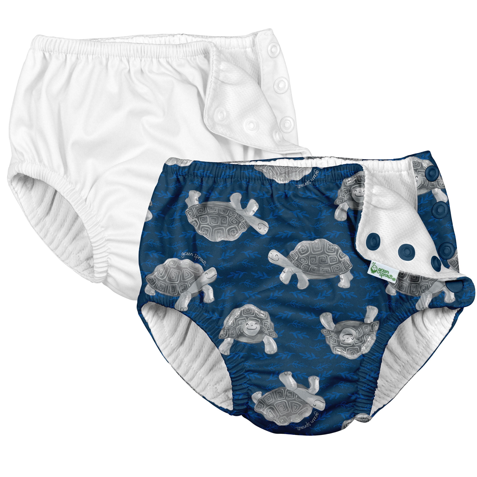 i Play (2 Pack) Boys Reusable Absorbent Baby Swim Diapers Swimming