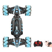 RC RC Stunt Car  2.4GHz 4WD Remote Control Car  Deformable All-Terrain Off Road Car with 360° Flips and Double Sided Rotating  Electric Toy Car for Boys and Girls