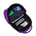 thumbnail image 5 of Fotbe Purple Glitter Pattern Casual Backpack for School, Travel, and Outdoor Activities - Durable, Lightweight, and Comfortable, 5 of 5