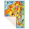 thumbnail image 4 of KC CUBS Playtime Collection USA United States Geography Map Educational Learning Area Rug Carpet for Kids and Children Bedrooms and Playroom (8' 2" x 9' 10"), 4 of 8