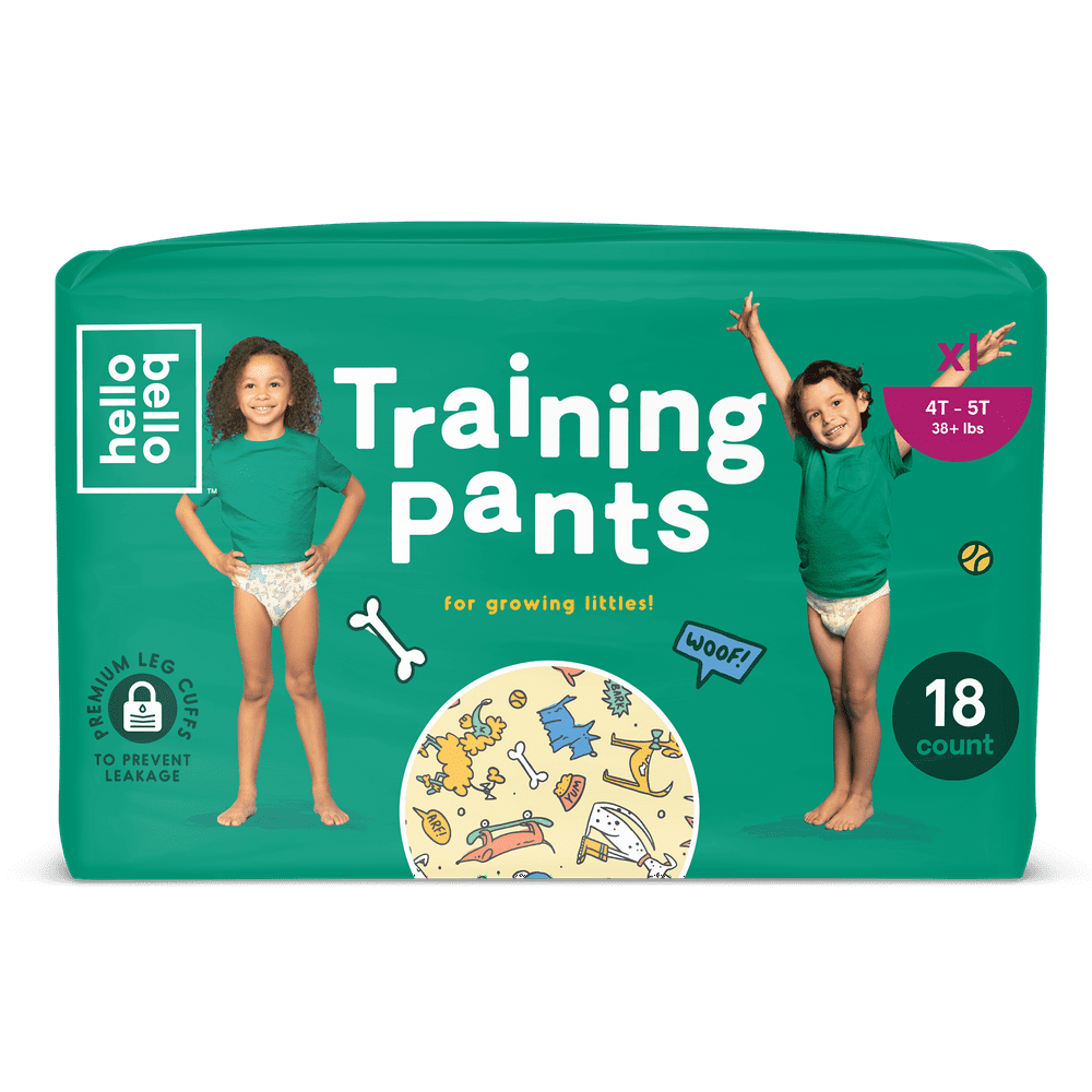 Hello Bello Training Pants Li'l Barkers 4T5T/XLarge (18ct