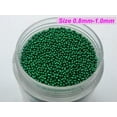 thumbnail image 3 of U8MO 50Gram Glass Caviar Beads 3D Micro beads Nail Art No-hole 0.8-1mm Storage Box-Black, 3 of 6