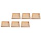 thumbnail image 3 of 6pcs Unfinished Wood Serving Tray Professional Wood Trays for Block Puzzle, 3 of 4