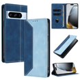 thumbnail image 1 of Phone Case for Google Pixel 8 Pro FOXDOCK Premium Leather,Creative Dual-Color Cover with Card Slot,Shockproof, 1 of 7