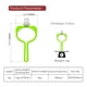 thumbnail image 4 of Greeniant Soporte para bolsa de caca de perro, 3 uds., para correa, dispensadores de bolsa de caca de perro, sujetadores de gancho y lazo, accesorio, bolsa Suministros para perros Greeniant PT002225-00, 4 of 6