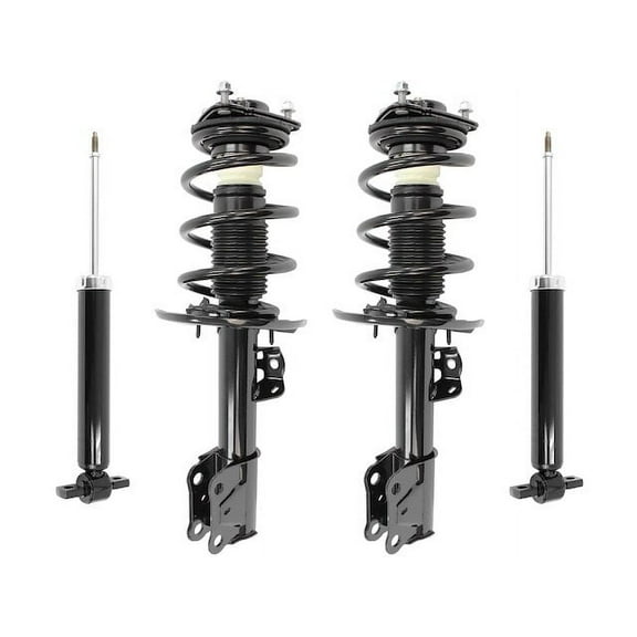 Front and Rear Suspension Strut and Shock Absorber Assembly Kit - Compatible with 2015 - 2020 Ford Mustang Coupe 3.7L V6 2016 2017 2018 2019