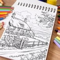 thumbnail image 5 of NETHOUSE England Countryside Coloring Book For Adults Relaxation & Stress Relief, 30 Coloring Pages Featuring Rolling Green Hills, Charming Cottages, Stone Fences, and Peaceful English Villages, 5 of 6