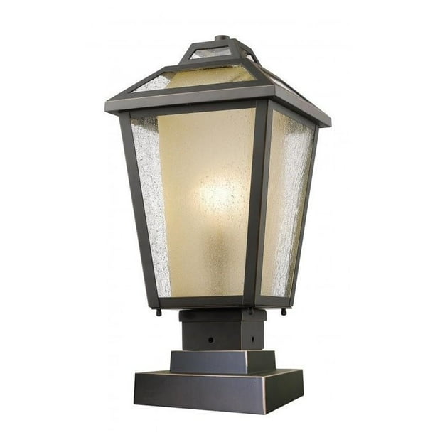 1 Light Outdoor Pier Mount Light Walmart Com Walmart Com